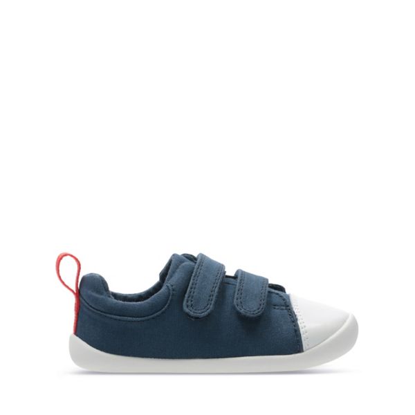 Clarks Boys Roamer Craft Toddler Casual Shoes Navy | CA-4251983